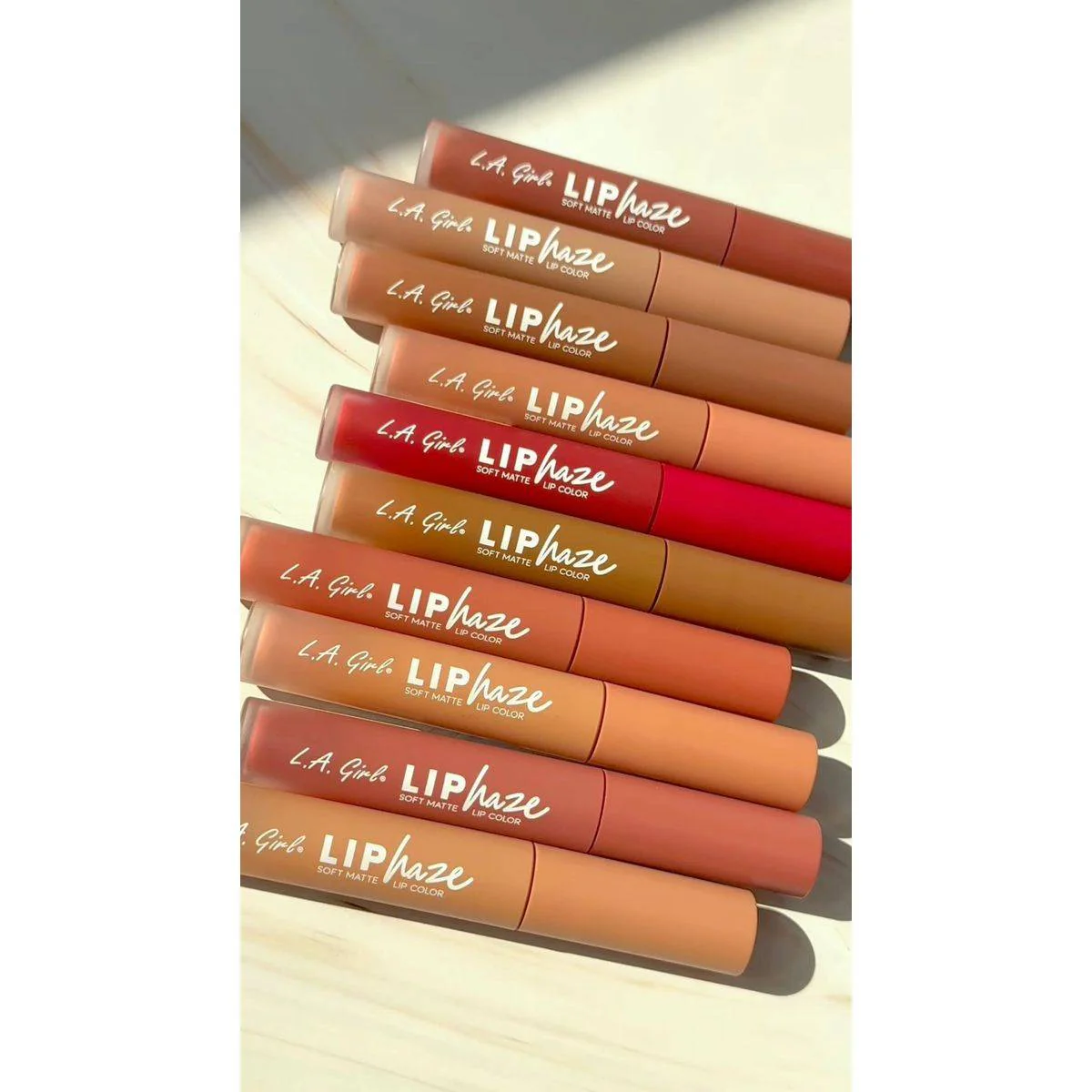 LA Girl Lip Haze Soft Matte Lip Color My Fav - Image 4