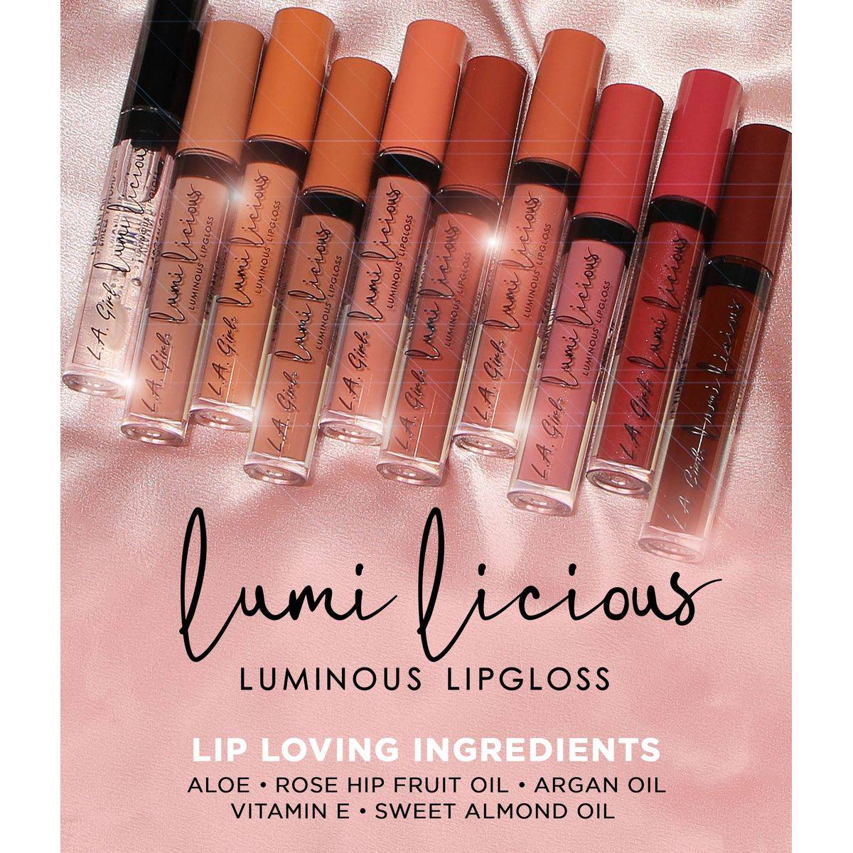 LA Girl Lumilicious Luminous Lipgloss Breathless - Image 4