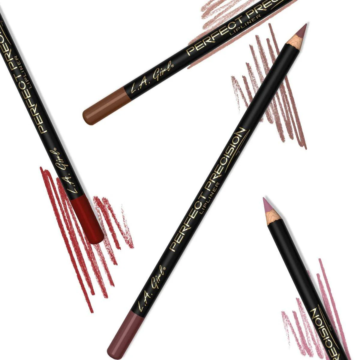 LA Girl Perfect Precision Lip Liner Satin Plum - Image 2