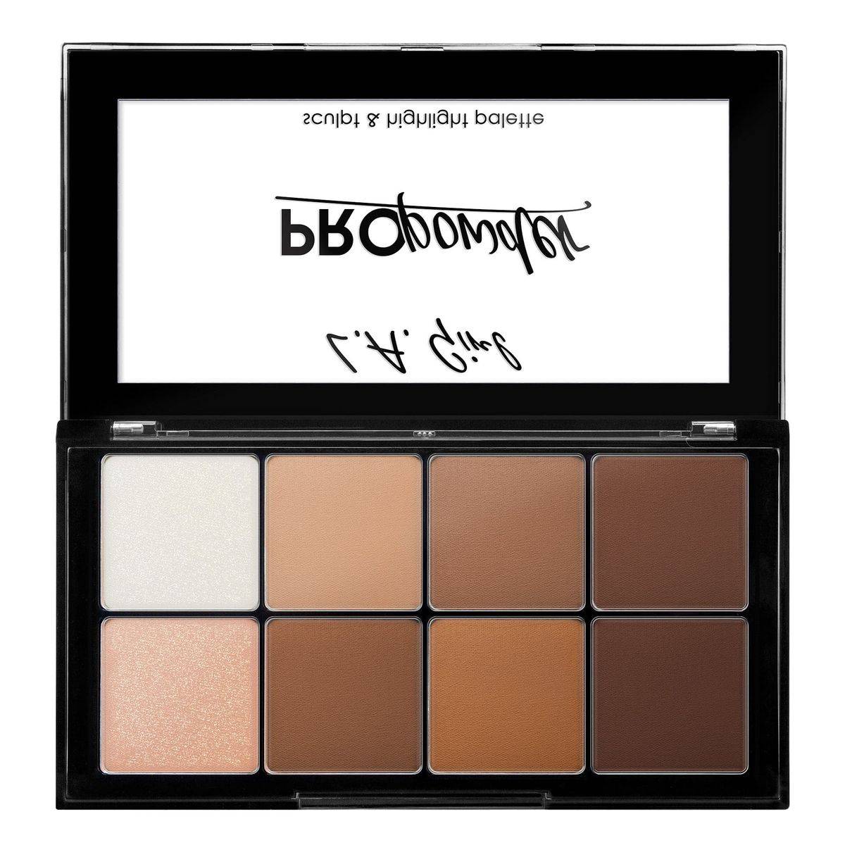 LA Girl Pro Powder Sculpt & Highlight Palette - Image 3