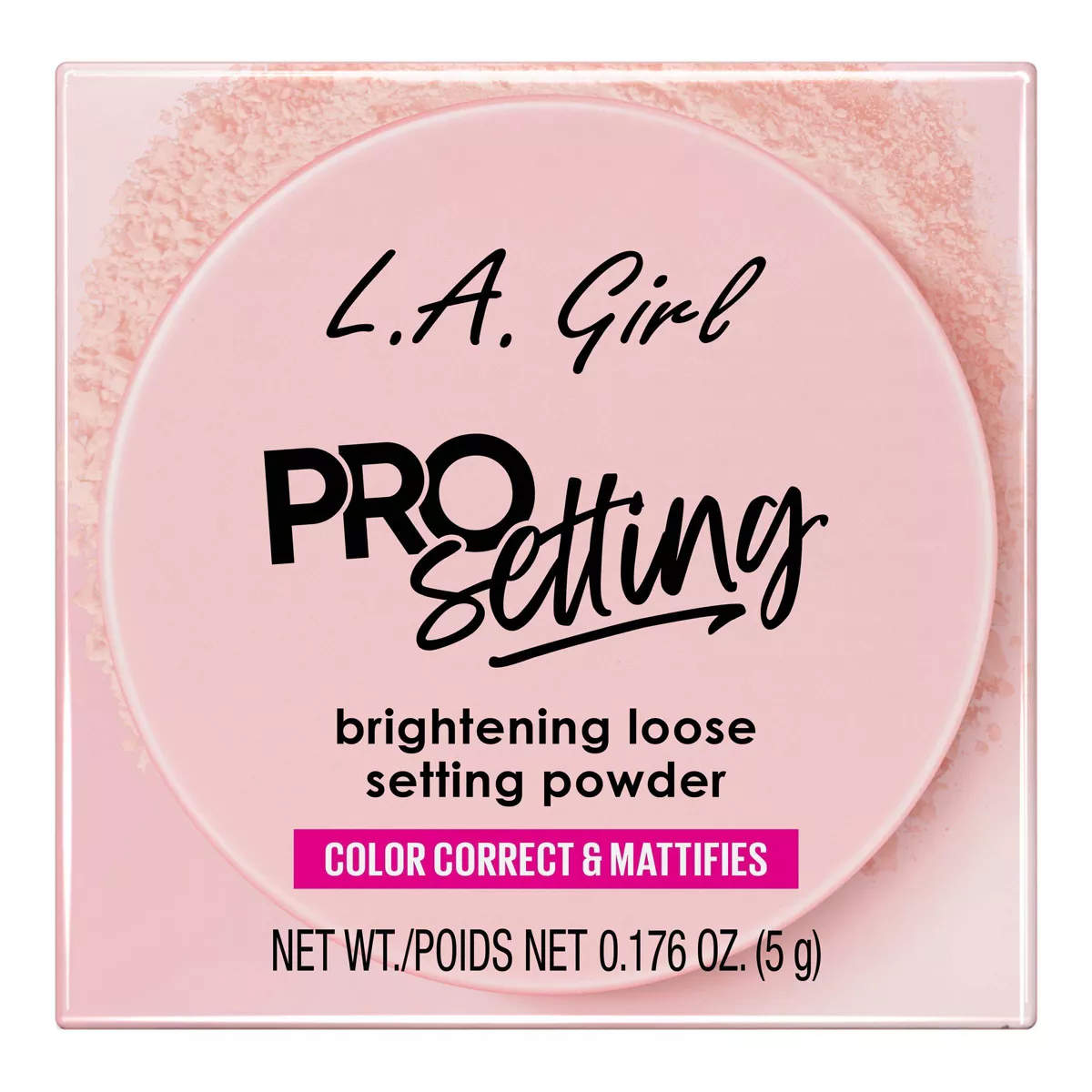 LA Girl Pro Setting Brightening Loose Setting Powder Soft Pink - Image 2