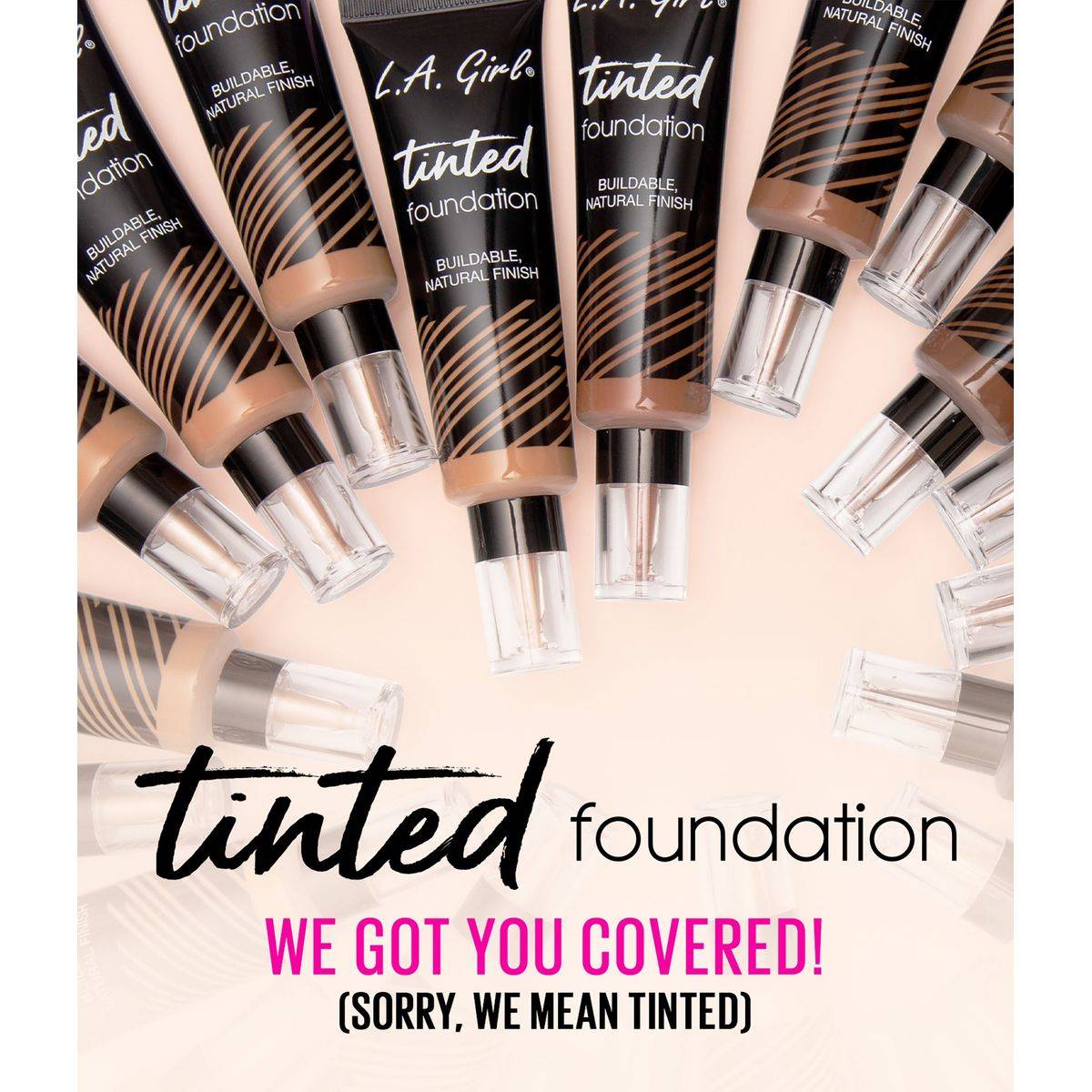 LA Girl Tinted Foundation Nude - Image 2