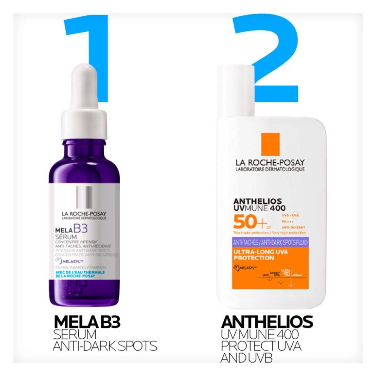 La Roche Posay Anthelios UVMune 400 SPF50+ Anti-Dark Spots Fluid 50ml - Image 2
