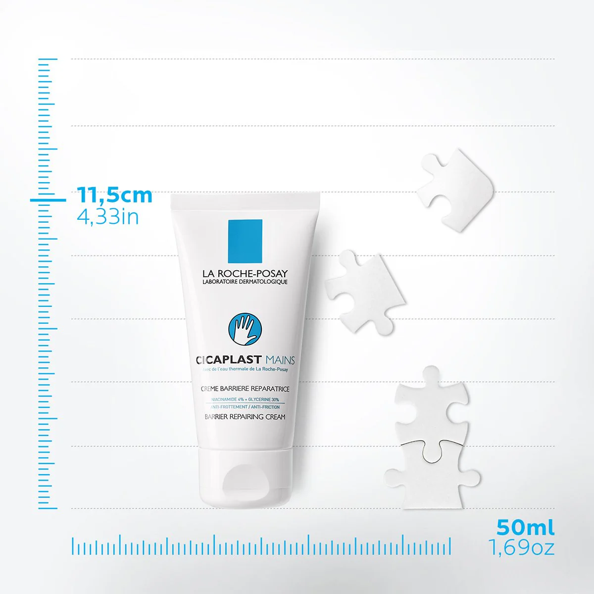 La Roche Posay Cicaplast Hand Cream 50ml - Image 5