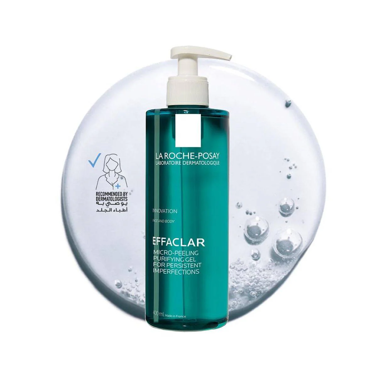 La Roche Posay Effaclar Micro Peeling Purifying Gel 400ml - Image 3