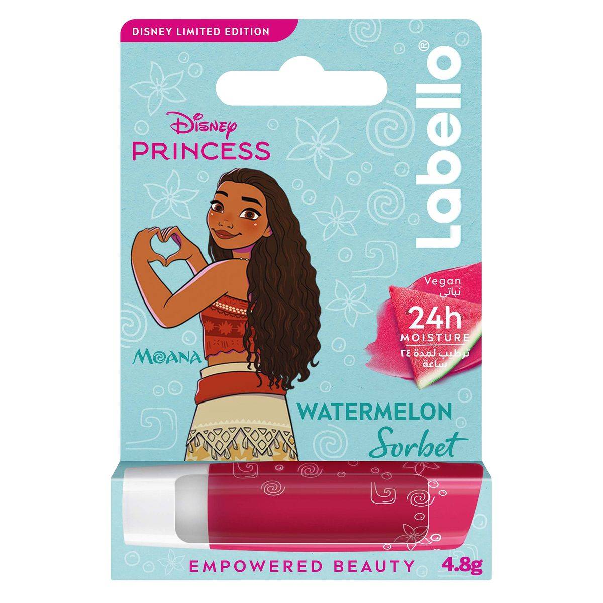 Labello Lip Balm Disney Princess Watermelon Sorbet 4.8g