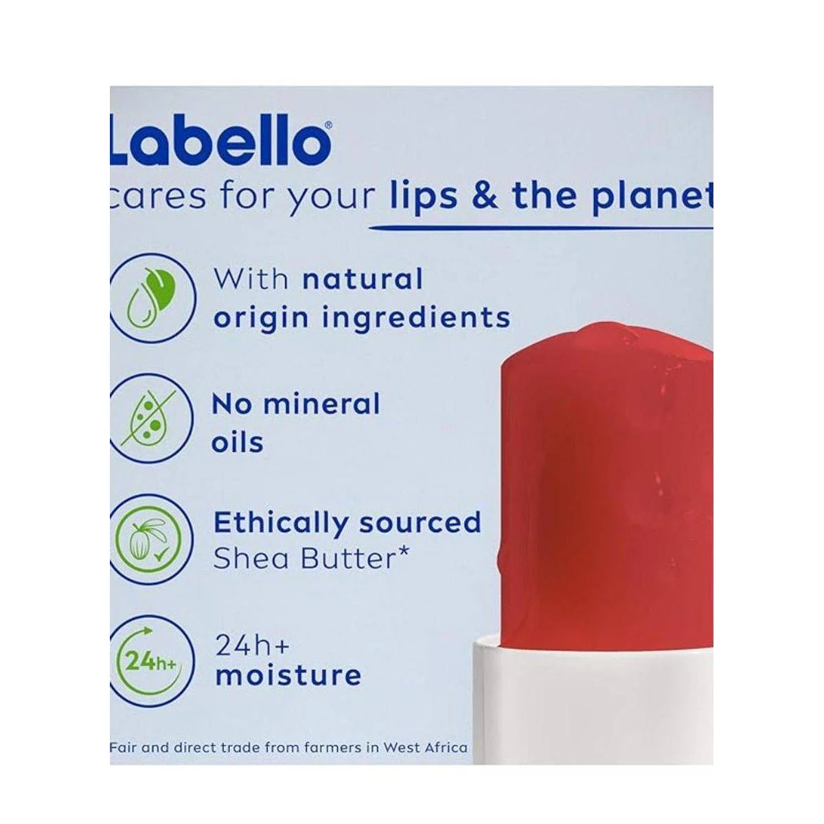 Labello Lip Balm Pomegranate Shine 4.8g - Image 3