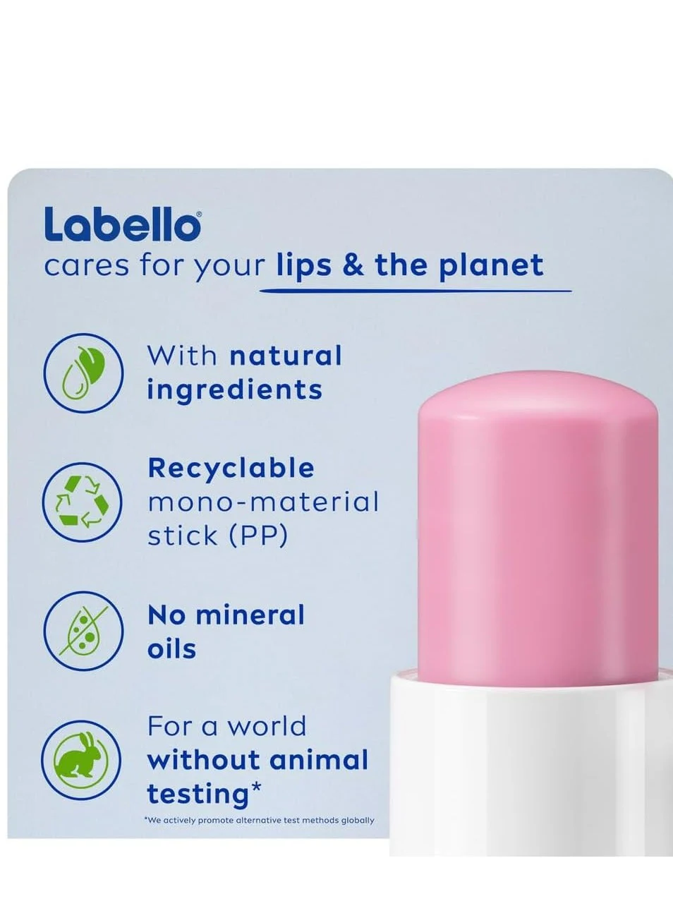 Labello Lip Balm Soft Rose 4.8g - Image 2