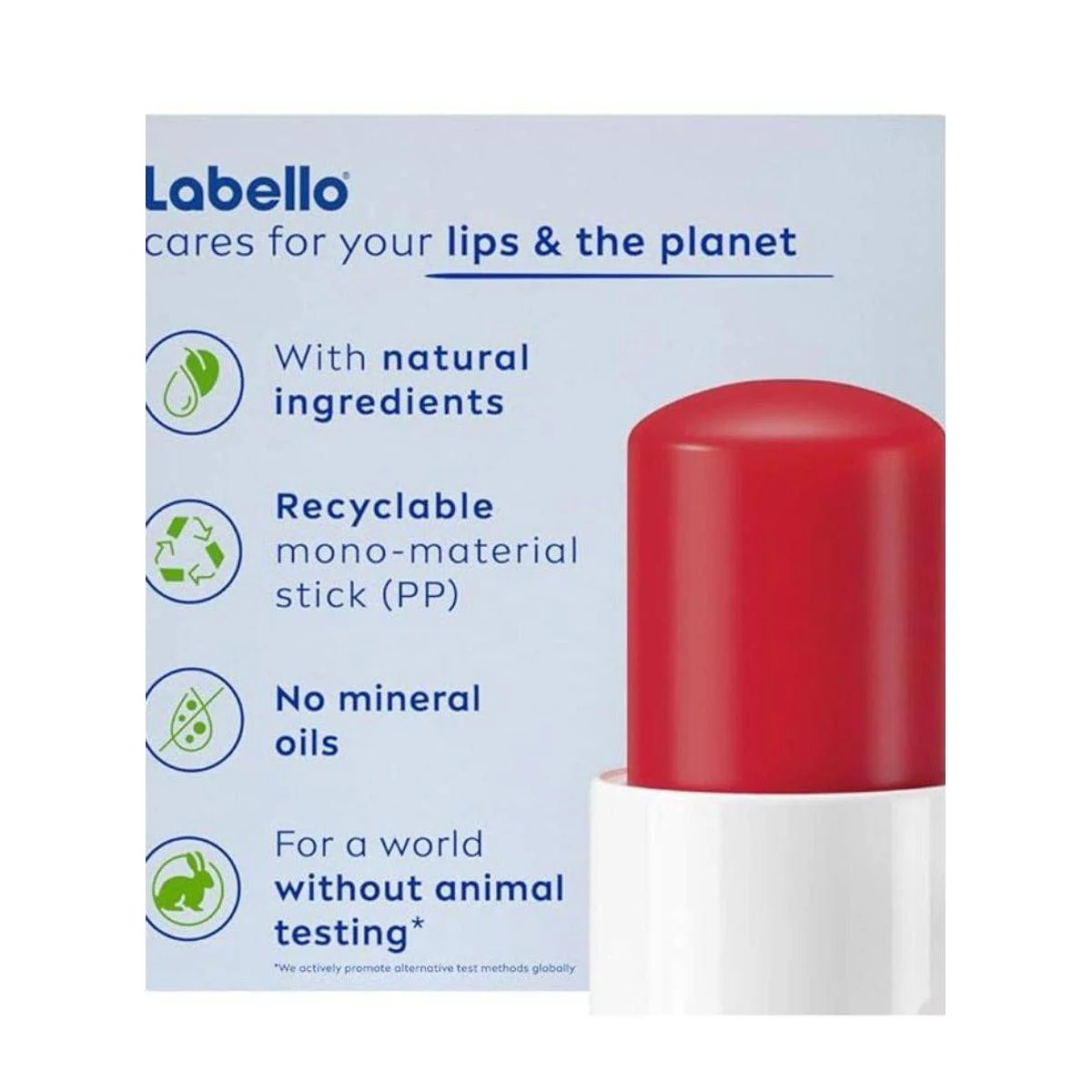 Labello Lip Balm Strawberry Shine 4.8g - Image 4