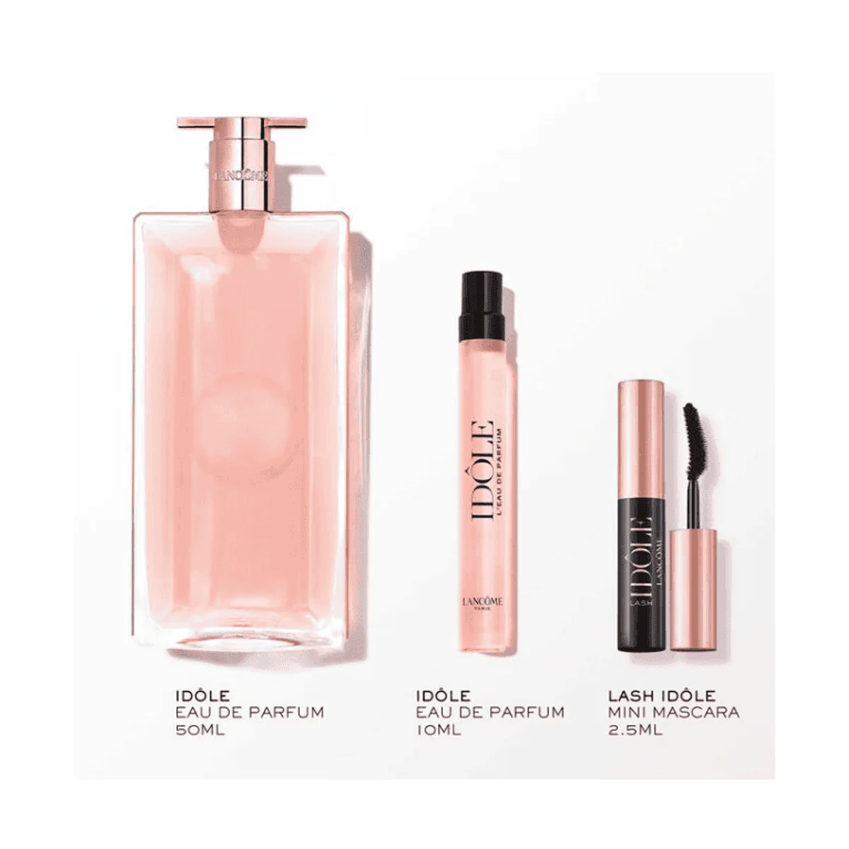 Lancome Idole Le Parfum 50ml + Le Parfum 10ml + Mascara 2.5ml Gift Set - Image 3