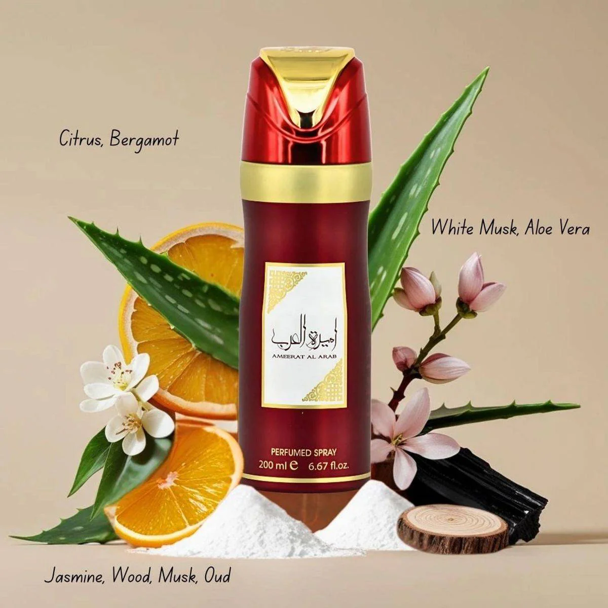 Lattafa Ameerat Al Arab Deo Perfumed Spray 200ml - Image 2