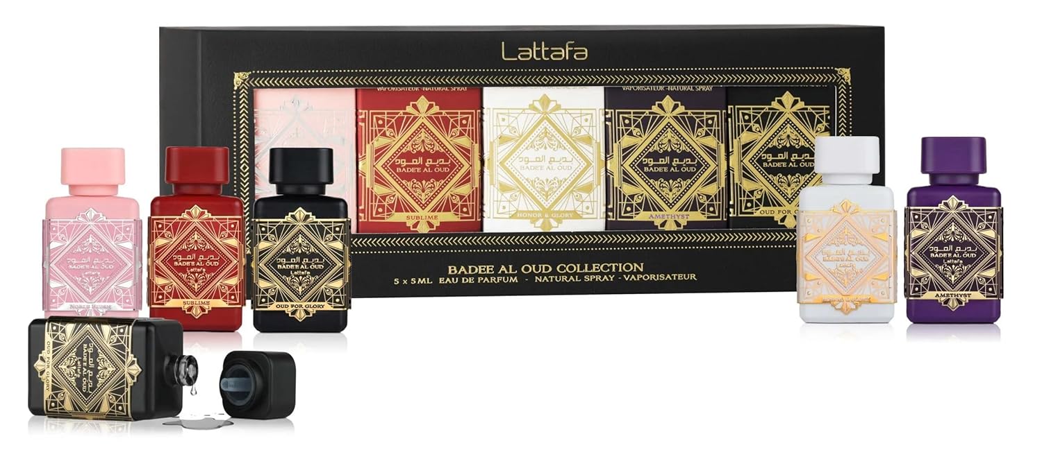 Lattafa Bade'e Al Oud Collection 5ml x 5 Gift Set