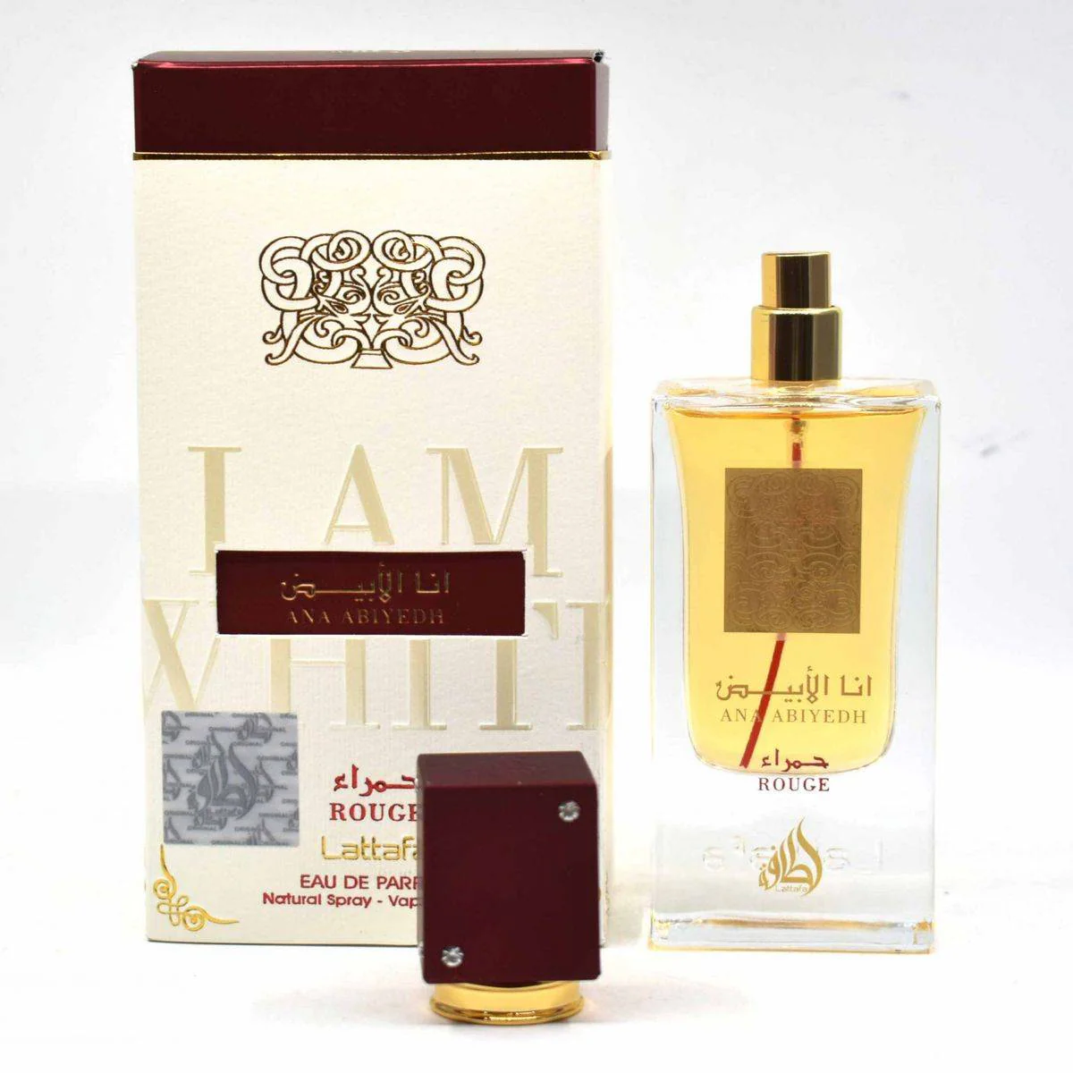 Lattafa I Am White Rouge Eau de Parfum 60ml - Image 2
