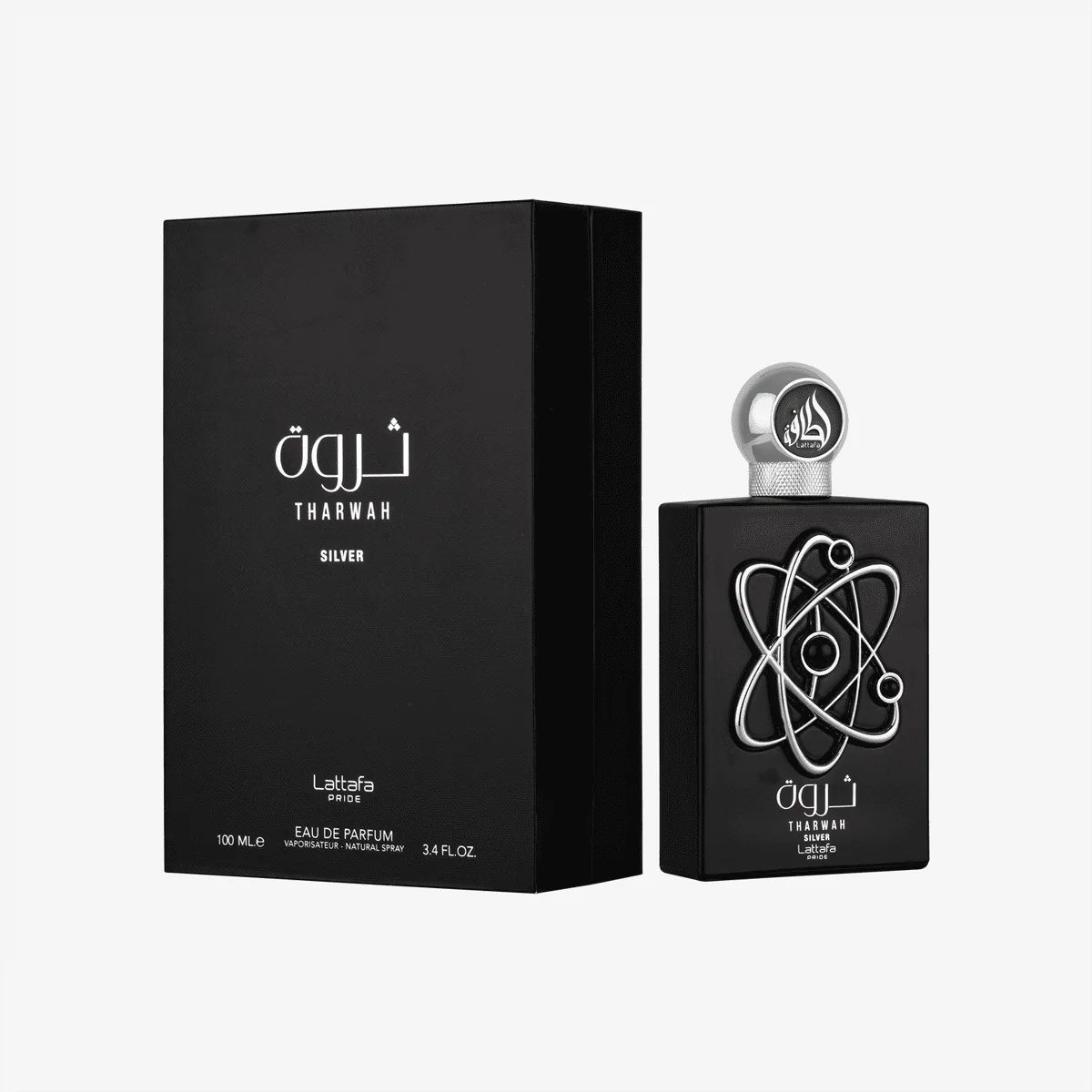 Lattafa Tharwah Silver (M) EDP 100ml - Image 3