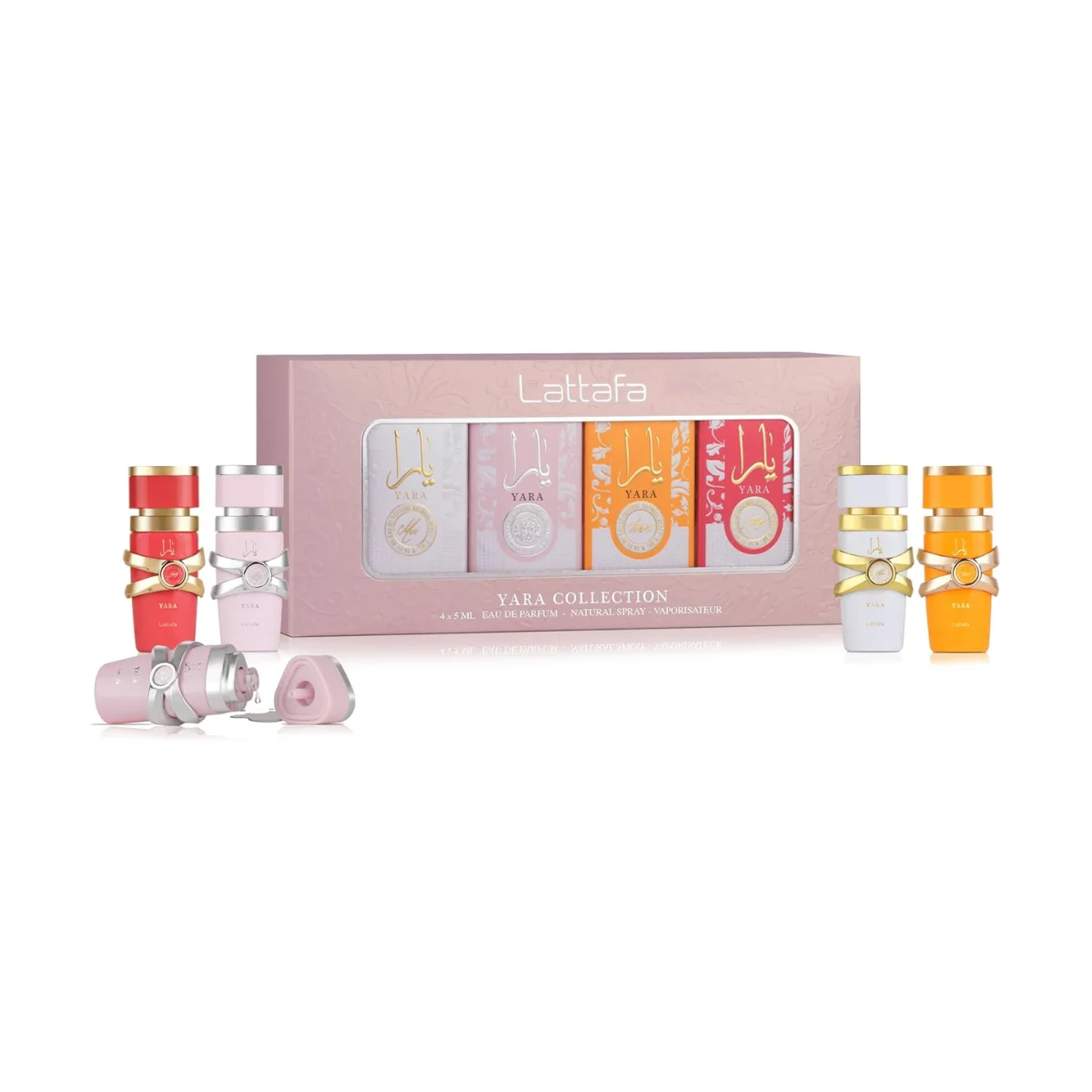 Lattafa Yara Collection 5ml x 4 Gift Set - Image 3