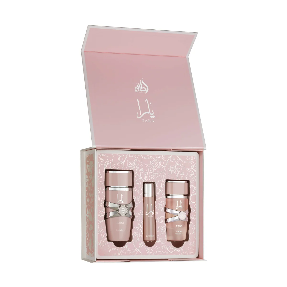 Lattafa Yara Eau de Parfum 100ml + Eau de Parfum 12ml + Hair Mist Gift Set - Image 2