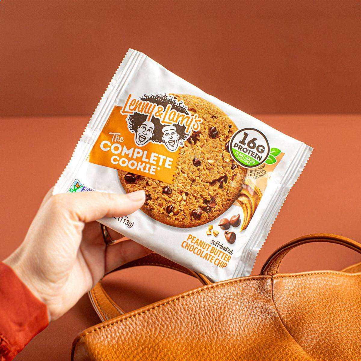 Lenny & Larrys The Complete Cookie Peanut Butter Chocolate Chip 113g