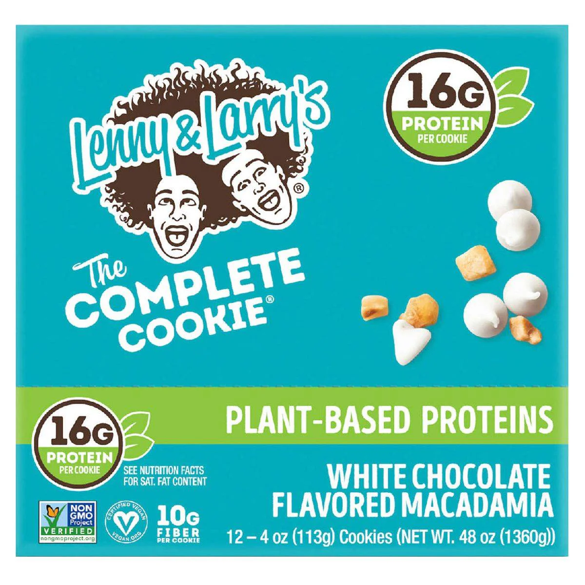 Lenny & Larrys The Complete Cookie White Chocolate Macadamia 113g - Image 4