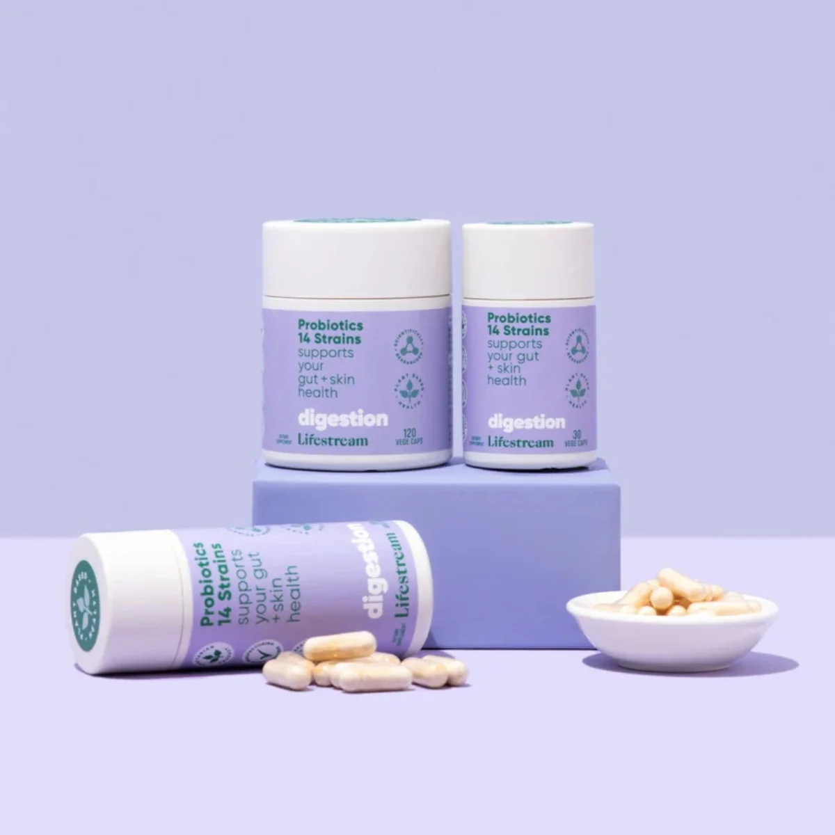 Lifestream Probiotics 14 Strains 120 Vege Capsules - Image 11
