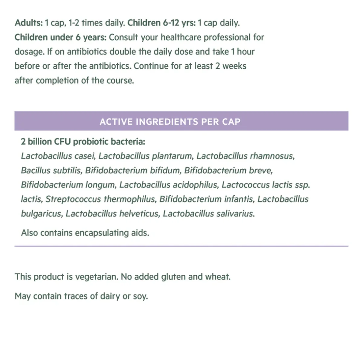 Lifestream Probiotics 14 Strains 120 Vege Capsules - Image 12