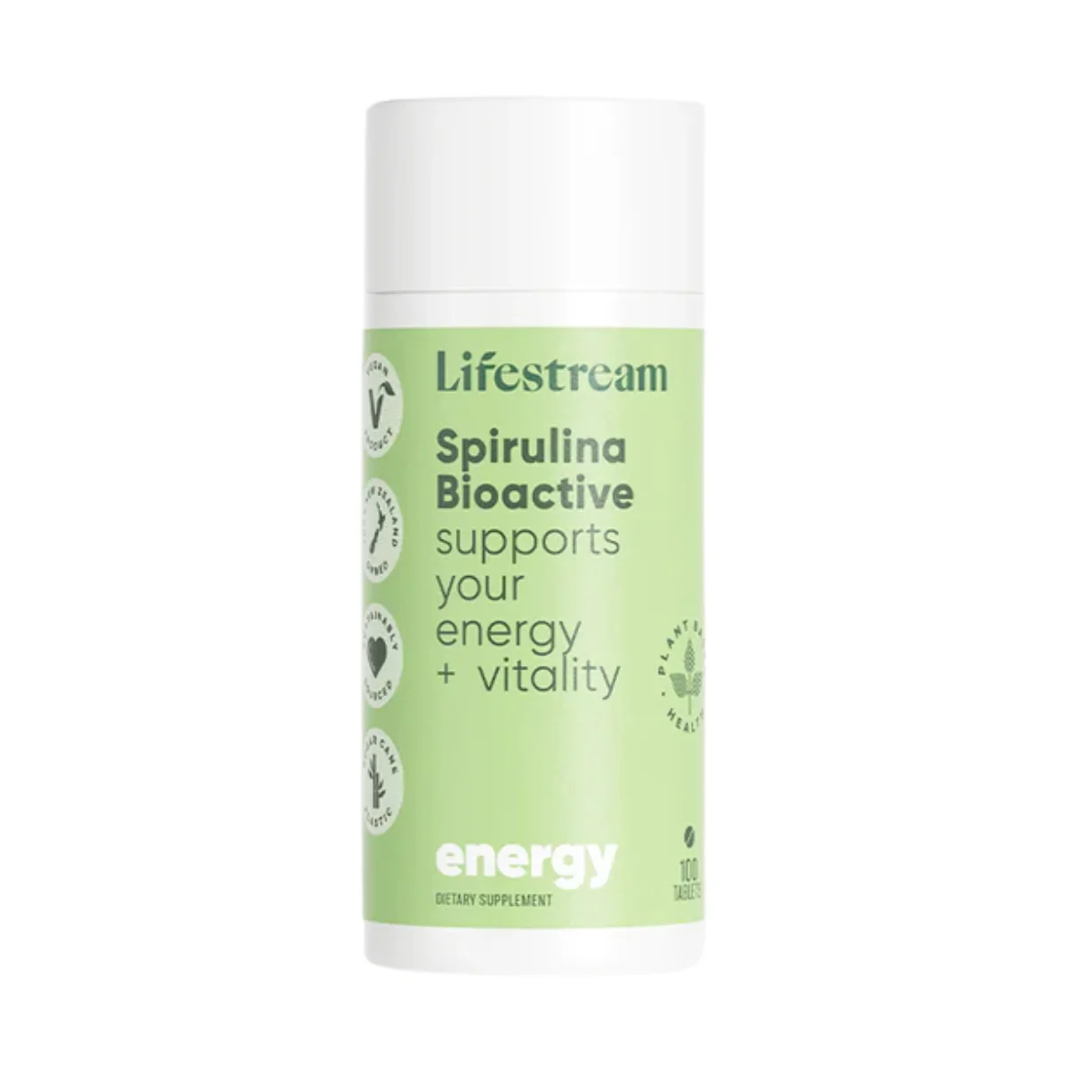 Lifestream Spirulina Bioactive 100 Tablets