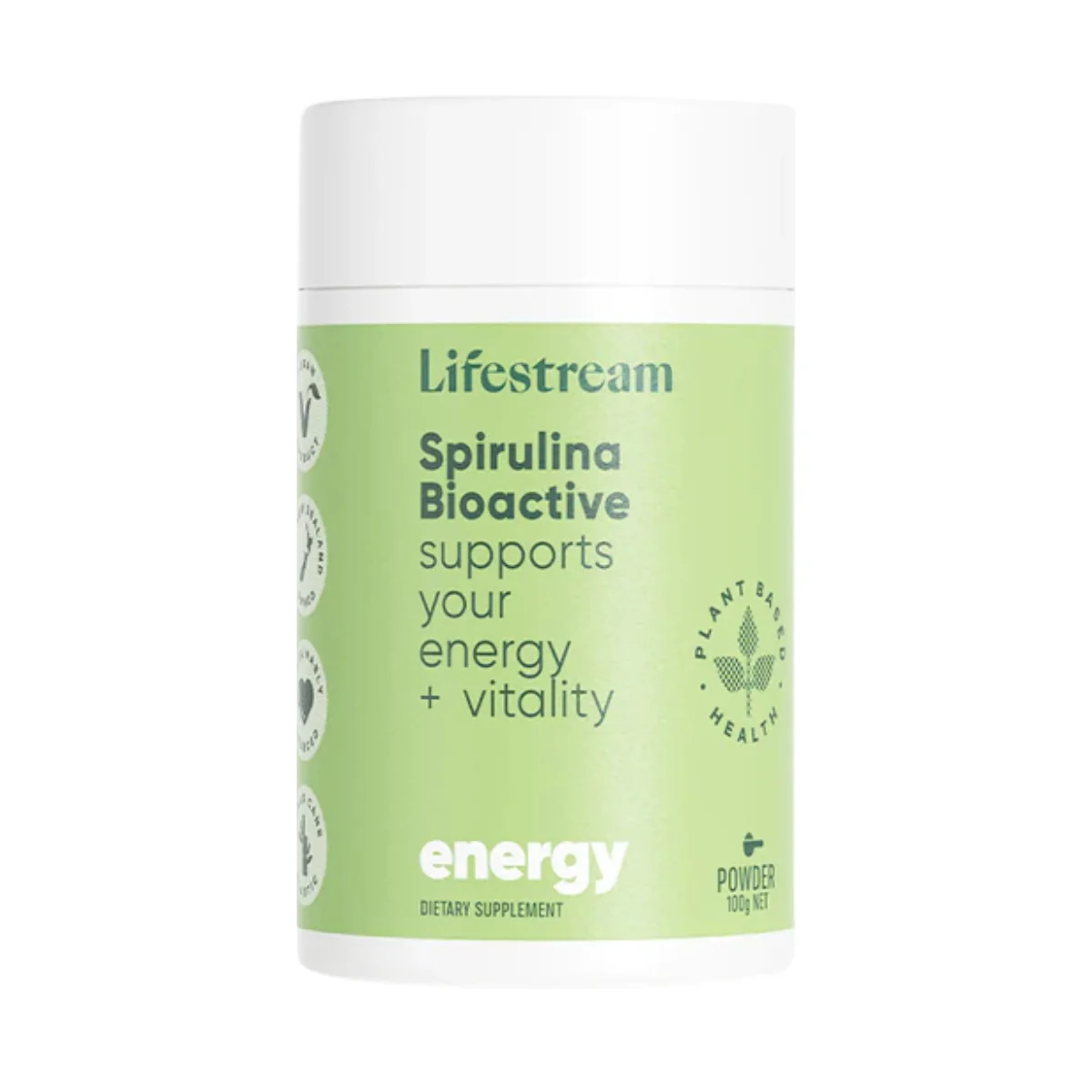 Lifestream Spirulina Bioactive Powder 100g