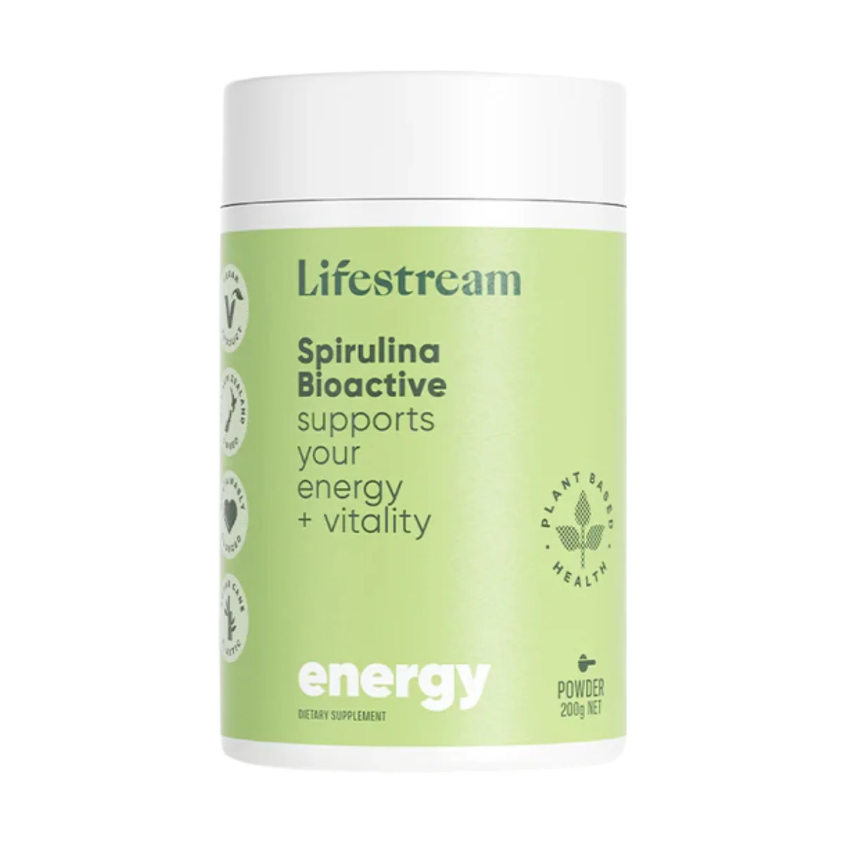 Lifestream Spirulina Bioactive Powder 200g