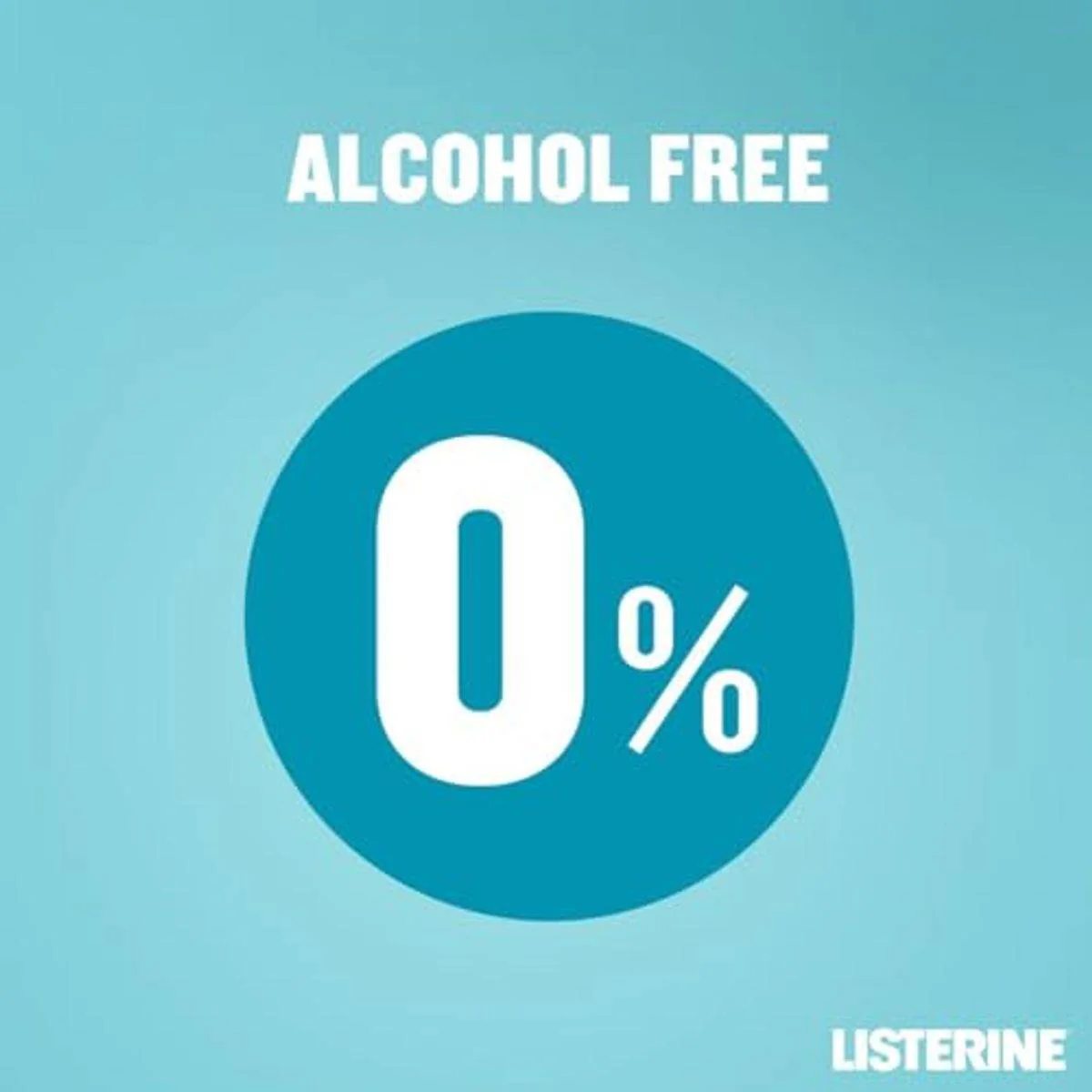 Listerine Mouthwash Milder Taste Cool Mint Zero 500ml - Image 2