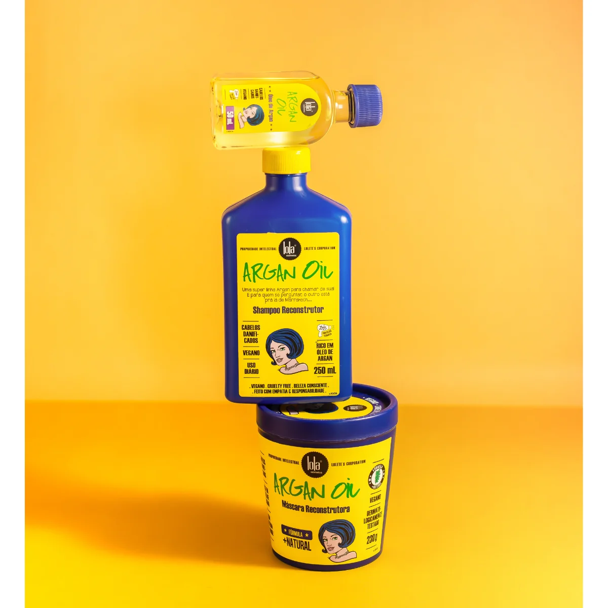 Lola From Rio Argan Oil Reconstructive Hair Oil 50ml - Image 2