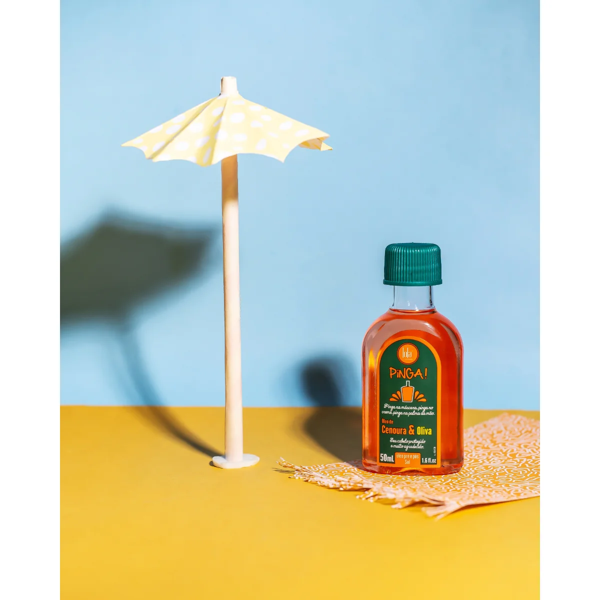 Lola From Rio Pinga Hair Oil Carrot & Olive 50ml - Image 2