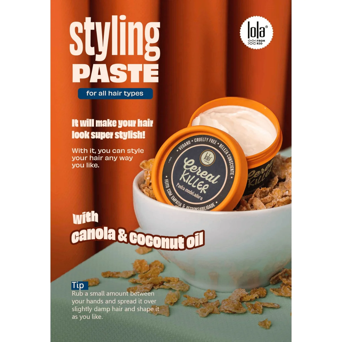 Lola From Rio Styling Paste Cereal Killer 100g - Image 2