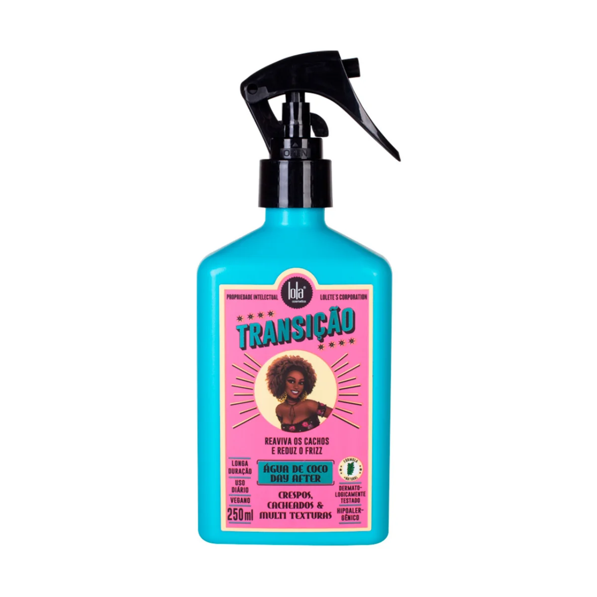 Lola From Rio Transicao Coconut Water Spray Natural Texture Regainer 250ml