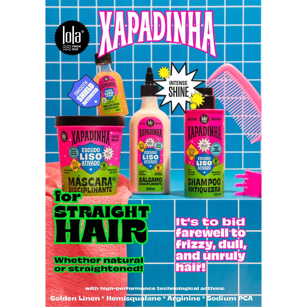 Lola From Rio Xapadinha Anti Breakage Shampoo 250ml - Image 3