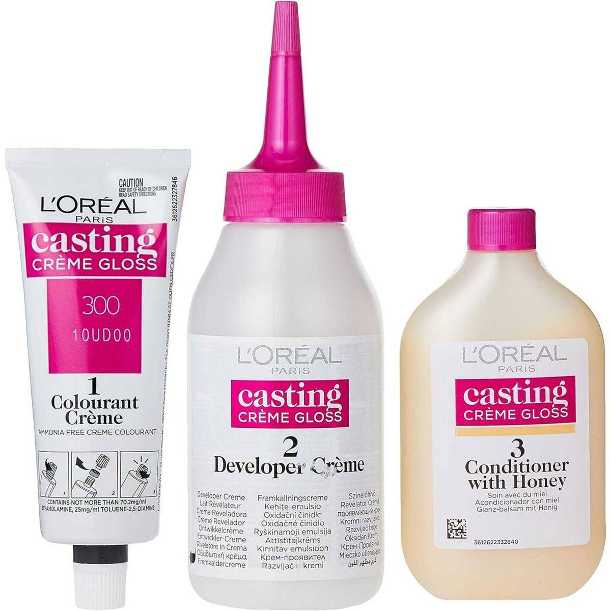 Loreal Paris Casting Creme Gloss 300 Dark Brown - Image 3