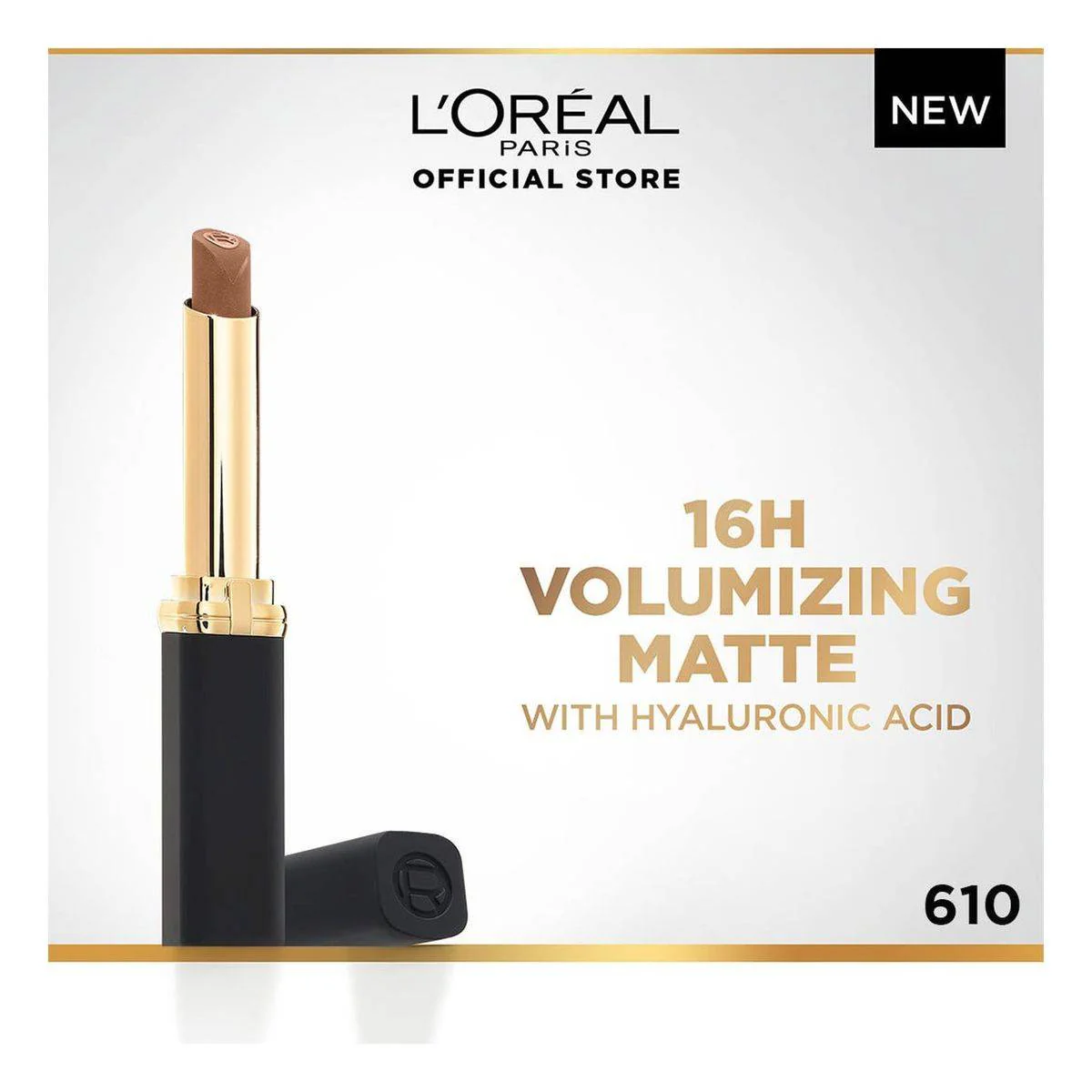 Loreal Paris Color Riche Slim Neiwai Lipstick 610 Light Oolong - Image 4