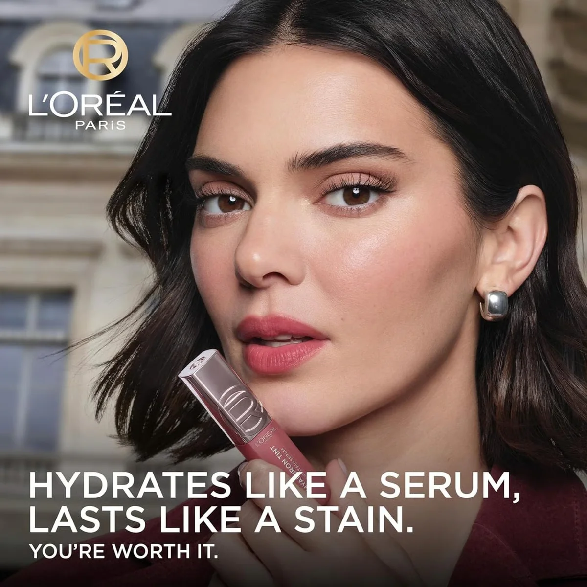 Loreal Paris Hyaluron Tint Lip Stain Serum 420 Le Rouge Paris 5ml - Image 4