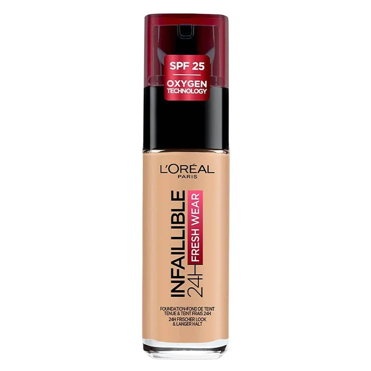 Loreal Paris Infallible 32Hr Fresh Wear Foundation 200 Warm Dore 30g