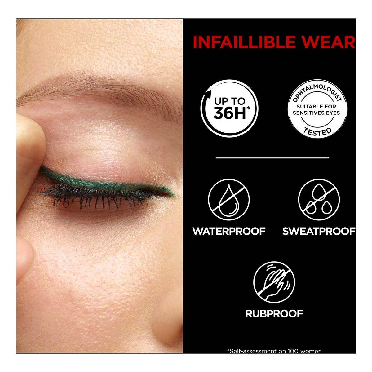 Loreal Paris Infallible Grip 36Hr Gel Automatic Eyeliner Brown Denim - Image 2