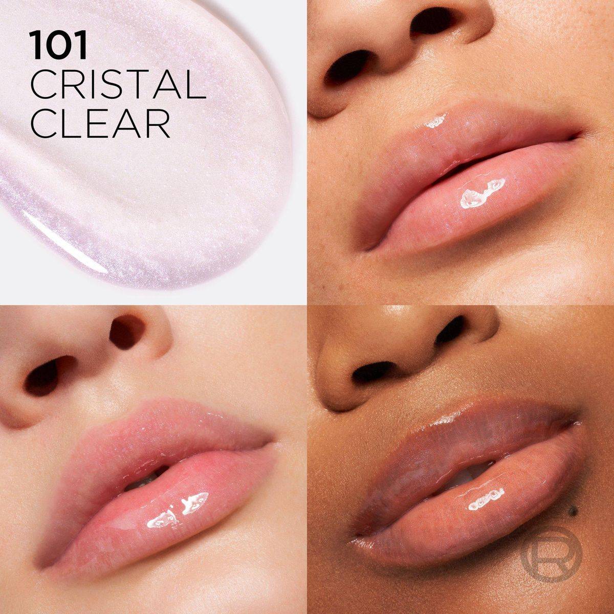 Loreal Paris Plump Ambition Hyaluron Lip Oil 101 Cristal Clear - Image 5