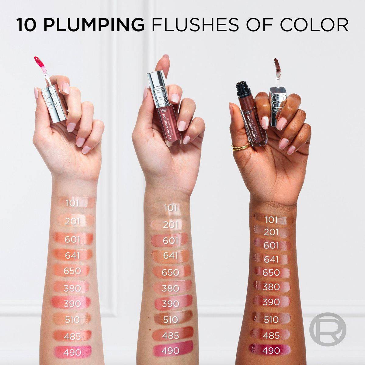 Loreal Paris Plump Ambition Hyaluron Lip Oil 201 Milky Nu - Image 2