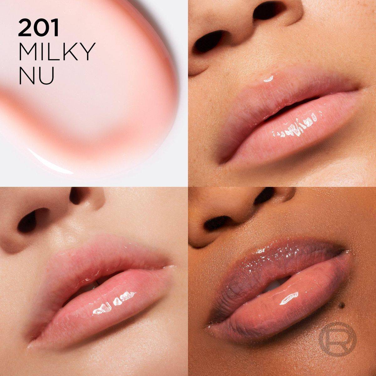 Loreal Paris Plump Ambition Hyaluron Lip Oil 201 Milky Nu - Image 7