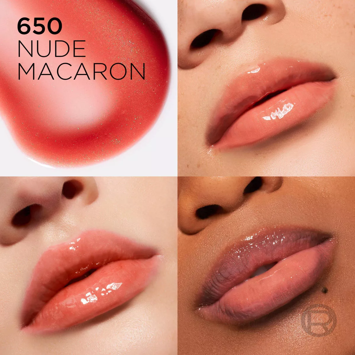 Loreal Paris Plump Ambition Hyaluron Lip Oil 650 Nude Macaron - Image 6