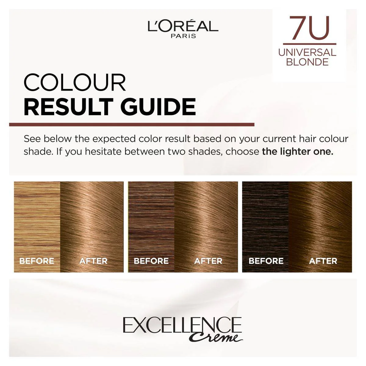 Loreal Paris Universal Nudes Excellence 7U Blonde - Image 4