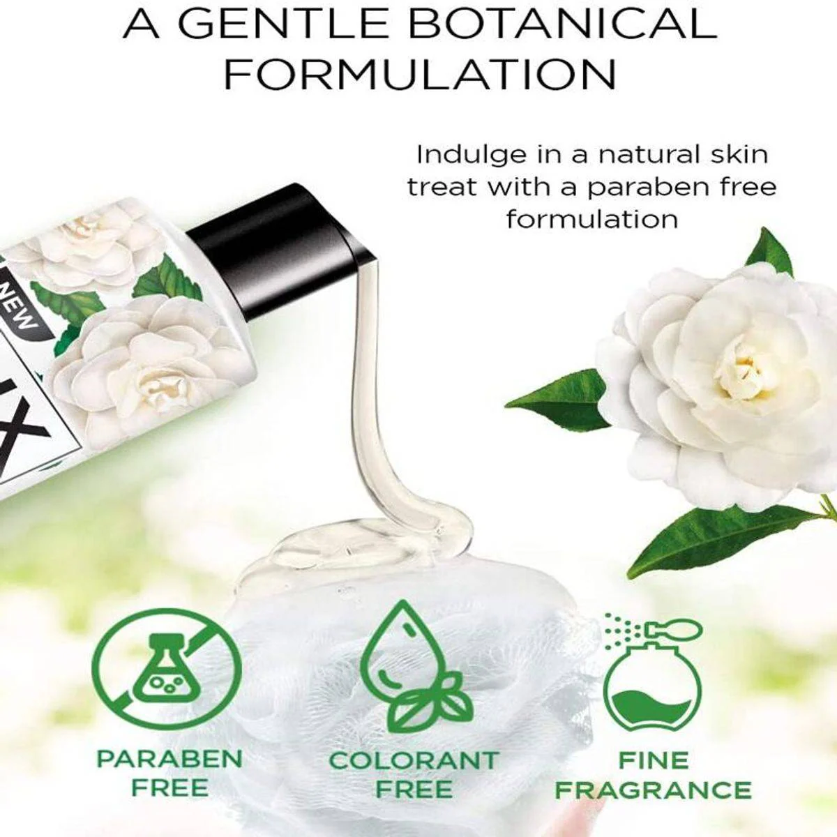 Lux Body Wash Camelia & Aloe Vera 500ml - Image 2