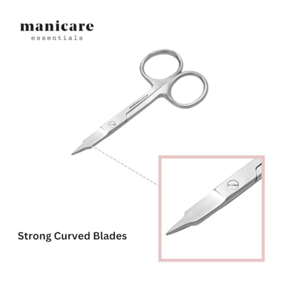 Manicare Nail Scissors Curved #31200 - Image 3