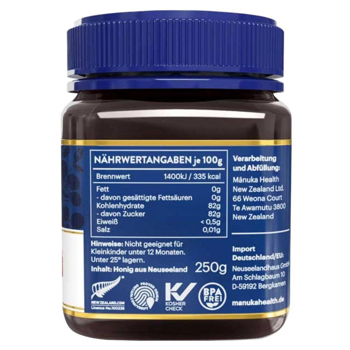 Manuka Health Manuka Honey MGO400+ UMF13 250g - Image 2
