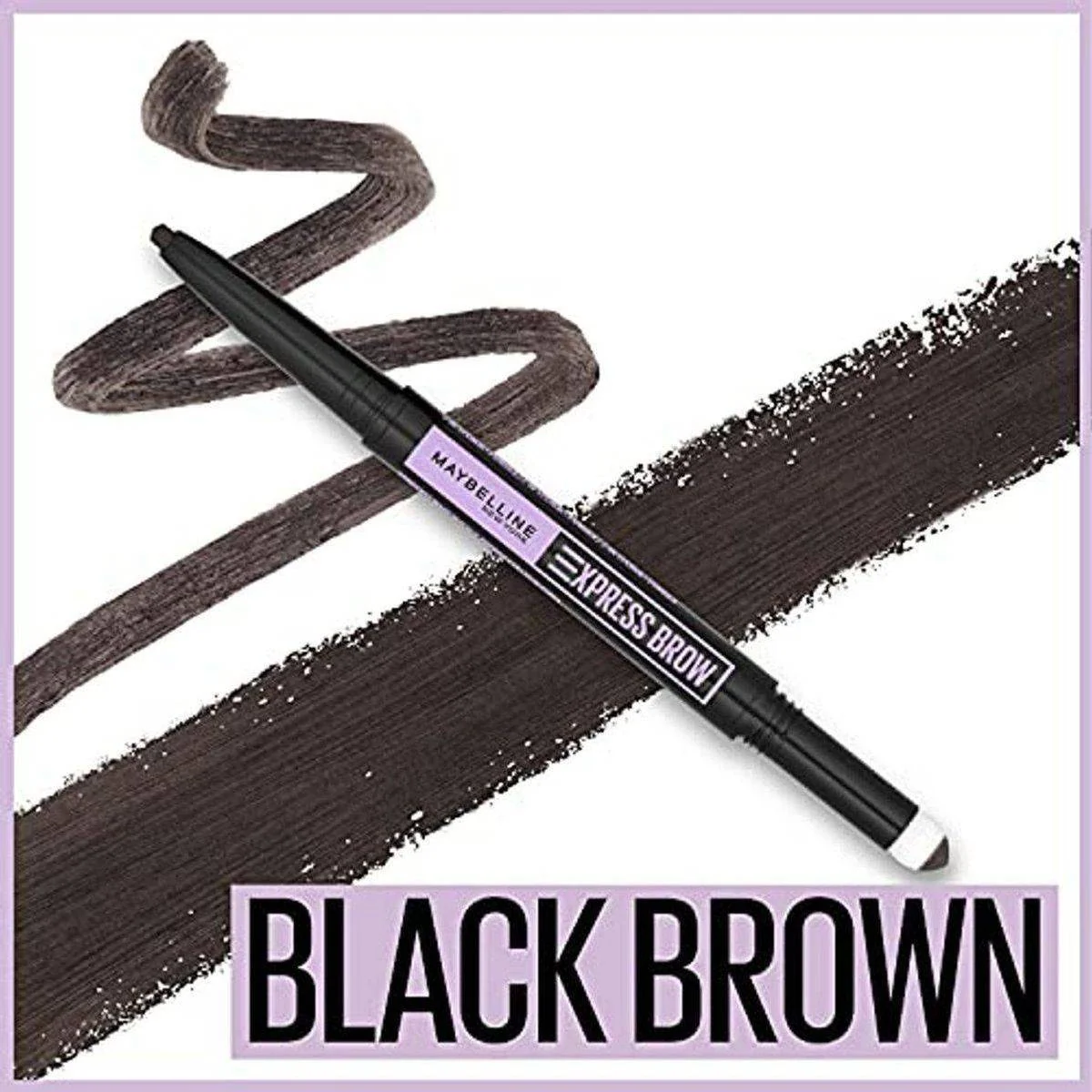 Maybelline Express Brow Satin Duo 05 Black Brown - Image 3