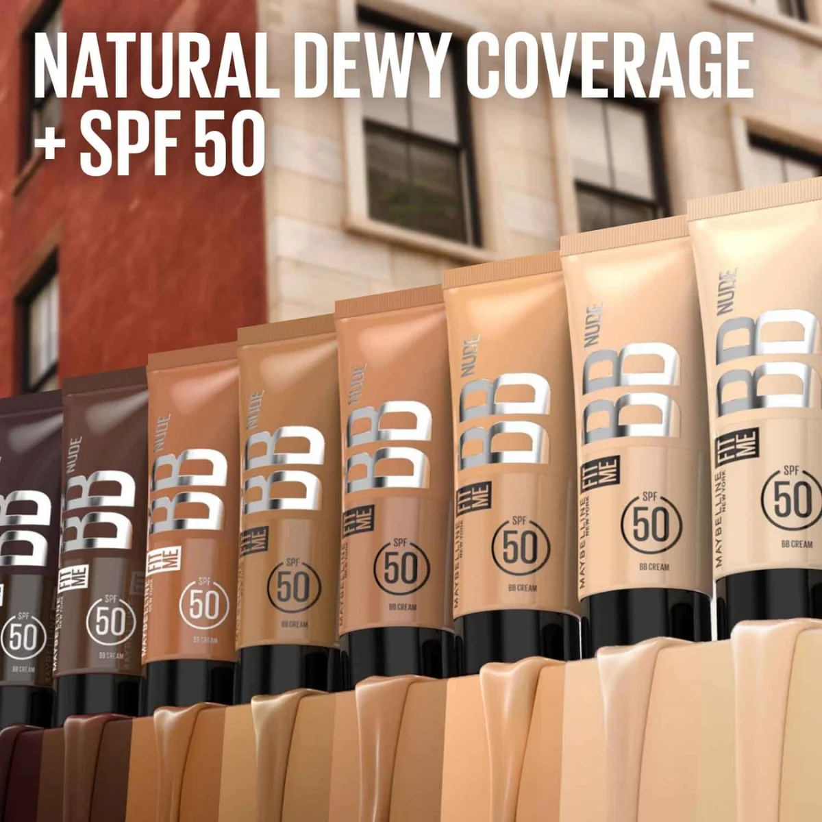 Maybelline Fit Me BB Nude Cream SPF50 20 30ml - Image 4