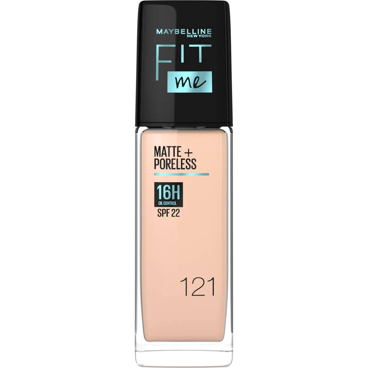 Maybelline Fit Me Matte + Poreless Liquid Foundation SPF22 121 - Image 3