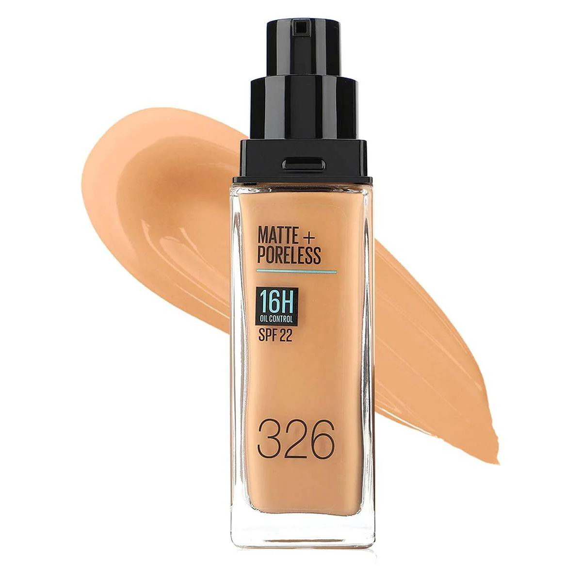 Maybelline Fit Me Matte + Poreless Liquid Foundation SPF22 326 - Image 2